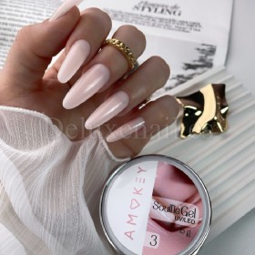 Souffle Gel 03 Amokey, gel constructor beige claro, 30 ml