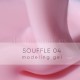Souffle Gel 04 Amokey, gel constructor violeta claro, 30 ml