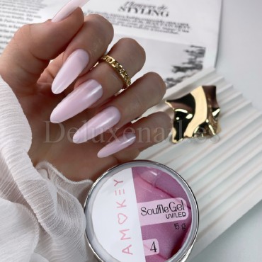 Souffle Gel 04 Amokey, gel constructor violeta claro, 30 ml