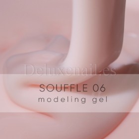 Souffle Gel 06 Amokey, gel constructor nude, 30 ml