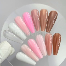 Builder Gel 09 NAILSOFTHEDAY, gel constructor rosa lechoso, 30 ml