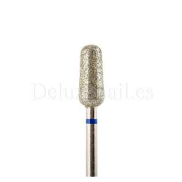 Fresa Azul Cono Redondeado, Ø5mm, 806.104.263.524.050, grano medio, Vladmiva