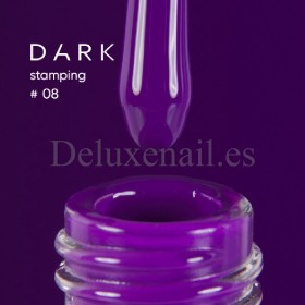 Esmalte Stamping Dark 08, Morado, 8 ml