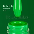 Esmalte Stamping Dark 27, Verde Neón, 10 ml