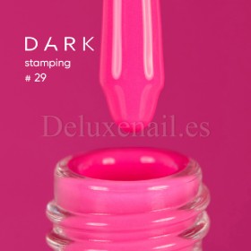 Esmalte Stamping Dark 29, Frambuesa Neón, 10 ml