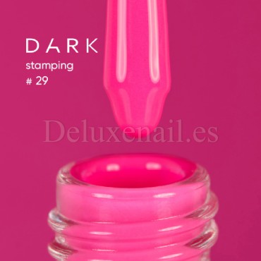 Esmalte Stamping Dark 29, Frambuesa Neón, 10 ml