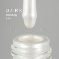 Esmalte Stamping Dark 44, Blanco Metalizado, 10 ml