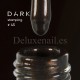 Esmalte Stamping Dark 45, Marrón metalizado, 8 ml