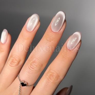 Gel Polish Cat Eye 22 DARK, esmalte semipermanente plata, 10 ml