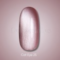 Gel Polish Cat Eye 25 DARK, esmalte semipermanente beige rosado, 10 ml