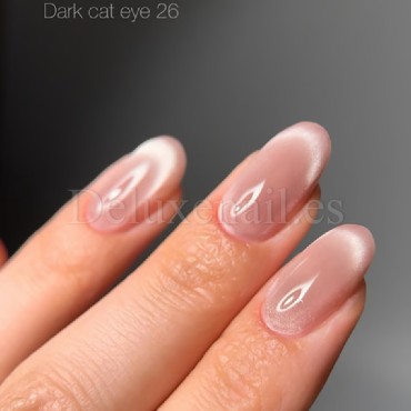 Gel Polish Cat Eye 26 DARK, esmalte semipermanente beige, 10 ml