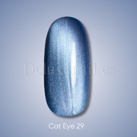 Gel Polish Cat Eye 29 DARK, esmalte semipermanente azul, 10 ml