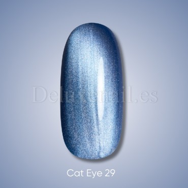 Gel Polish Cat Eye 29 DARK, esmalte semipermanente azul, 10 ml