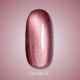 Esmalte permanente Cat Eye 31 Dark, Rojo coral, 10 ml