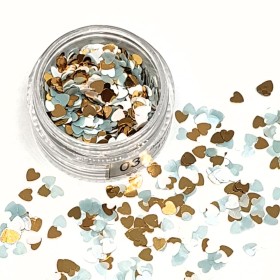 Decoración MIX Corazones 03 (diferentes colores)