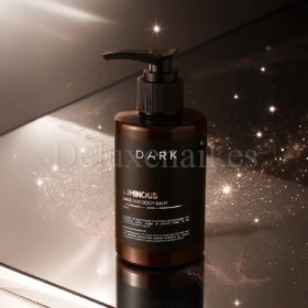 Luminous hand and body balm DARK, loción iluminadora con shimmer para manos y cuerpo, 250 ml
