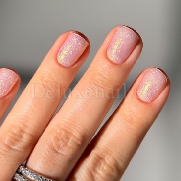 Gel Galactic Sol Dark, gel para decoración de uñas, traslúcido con brillo, 5 gr