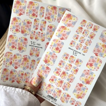 Pegatina Adhesiva Wraps Manicure 163 VS