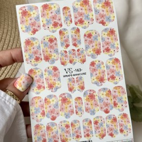 Pegatina Adhesiva Wraps Manicure 163 VS
