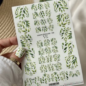 Pegatina Adhesiva Wraps Pedicure 168 VS