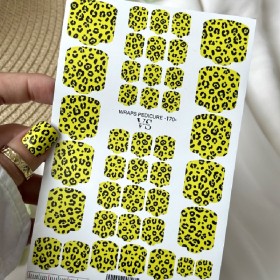 Pegatina Adhesiva Wraps Pedicure 170 VS