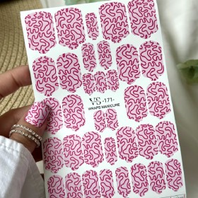 Pegatina Adhesiva Wraps Manicure 171 VS
