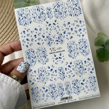 Pegatina Adhesiva Wraps Manicure 177 VS