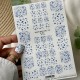 Pegatina Adhesiva Wraps Pedicure 178 VS