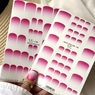 Pegatina Adhesiva Wraps Pedicure 180 VS