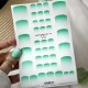 Pegatina Adhesiva Wraps Pedicure 182 VS