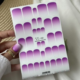 Pegatina Adhesiva Wraps Manicure 183 VS
