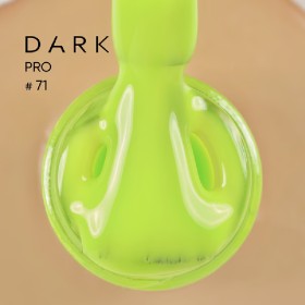 Pro Base 71 DARK, base de color amarillo lima neón, 15 m