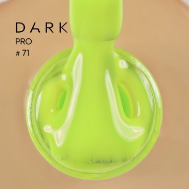 Pro Base 71 DARK, base de color amarillo lima neón, 15 m