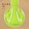 Pro Base 71 DARK, base de color amarillo lima neón, 15 m