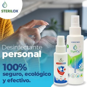 Desinfectante de manos con pulverizador SterilOx, 60 ml