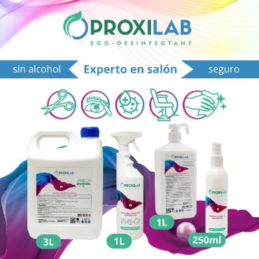 Solución para desinfectar y esterilizar con pulverizador Proxilab SterilOx, 1000 ml