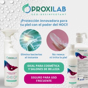 Solución para desinfectar y esterilizar con pulverizador Proxilab SterilOx, 1000 ml