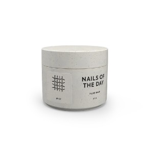 Fiber Base NAILSOFTHEDAY, base elástica con fibras para uñas debilitadas, transparente, 30 ml