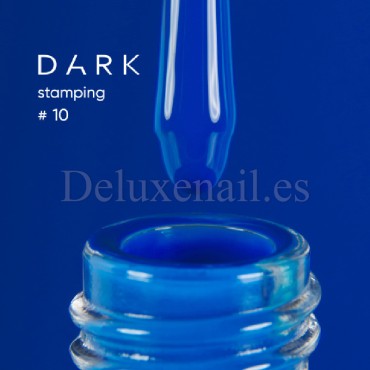 Esmalte Stamping Dark 10, Azul, 10 ml
