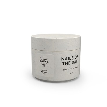 Glossy Top No Wipe NAILSOFTHEDAY, 30 ml