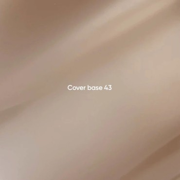 Cover Base 43 NAILSOFTHEDAY, base camuflaje, nude, 10 ml