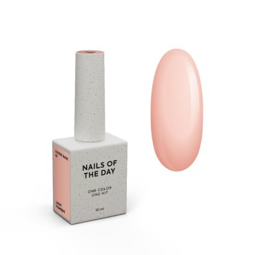 Cover Base 45 NAILSOFTHEDAY, base camuflaje, nude, 10 ml