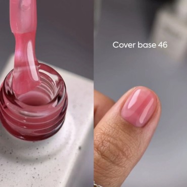 Cover Base 46 NAILSOFTHEDAY, base camuflaje, nude, 10 ml