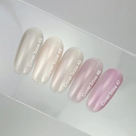 Cover Base 47 NAILSOFTHEDAY, base camuflaje, rosa, 10 ml