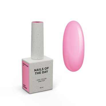 Cover Base 47 NAILSOFTHEDAY, base camuflaje, rosa, 10 ml