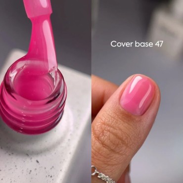 Cover Base 47 NAILSOFTHEDAY, base camuflaje, rosa, 10 ml