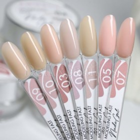 Fast Nude Gel 07 Amokey, gel constructor de color, 30 gr