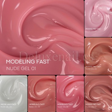 Fast Nude Gel 07 Amokey, gel constructor de color, 30 gr