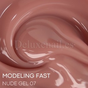Fast Nude Gel 07 Amokey, gel constructor de color, 30 gr