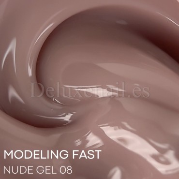 Fast Nude Gel 08 Amokey, gel constructor de color, 30 gr